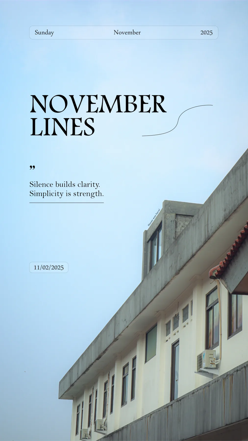 November poster